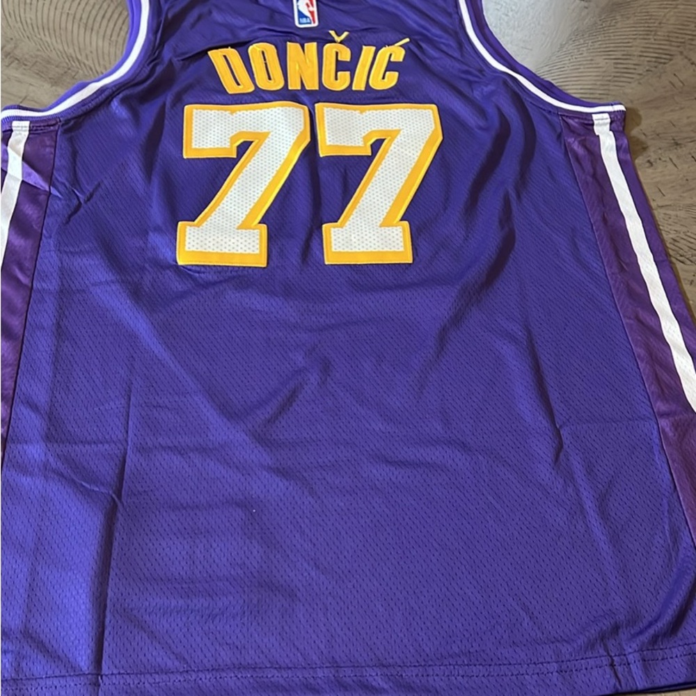 Purple Jersey with Legacy Doncic